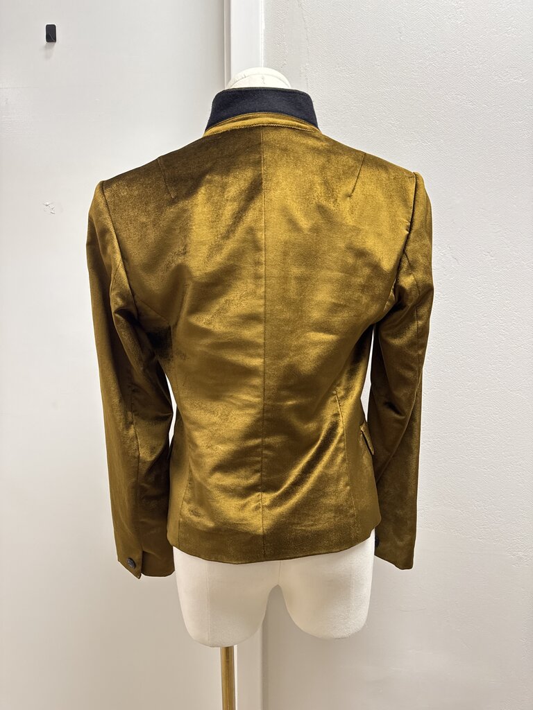 rag & bone Olive Velvet Blazer