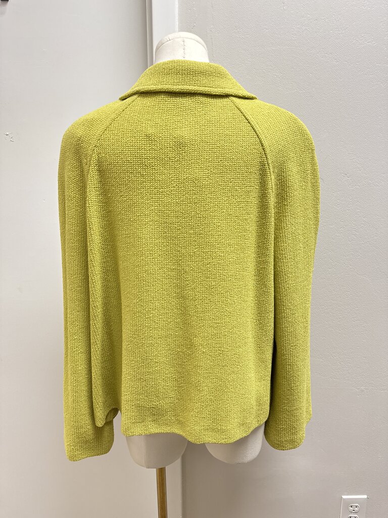 St John Chartreuse Knit Jacket NWT