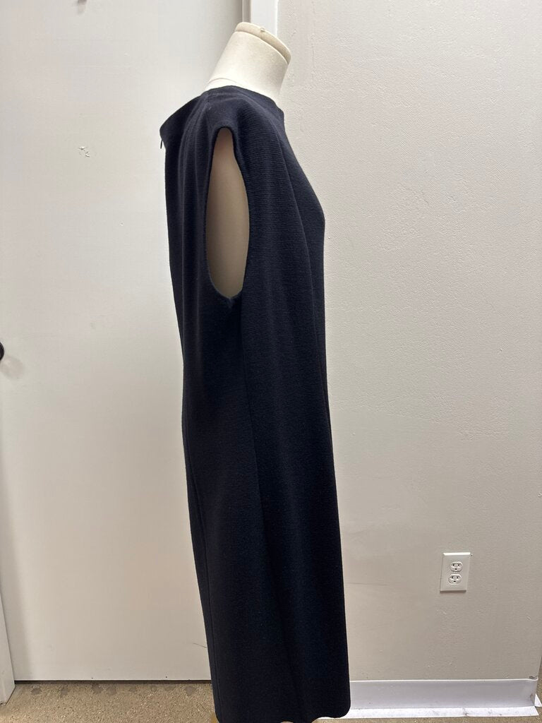 St John Black Knit Dress NWT