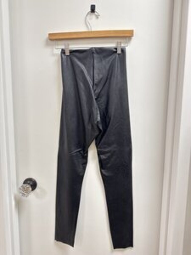 Commando Black Faux Leather Legging