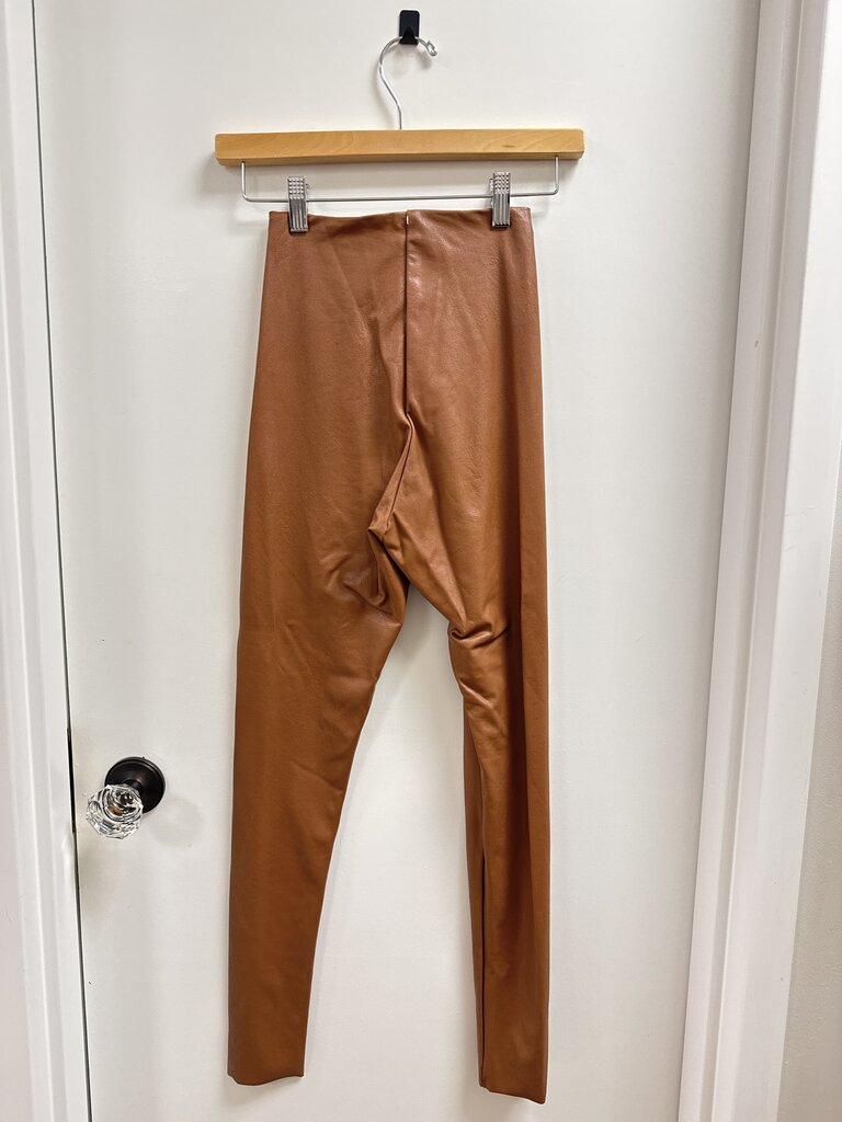 Commando Tan Faux Leather Legging