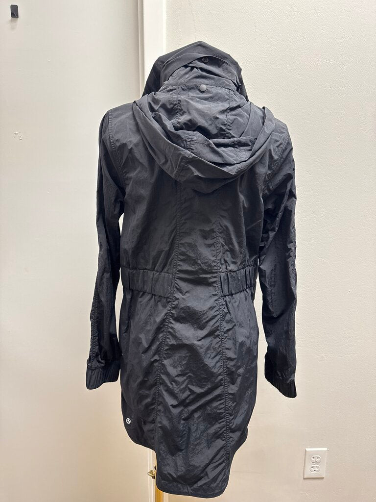 Lululemon Black Nylon Parka