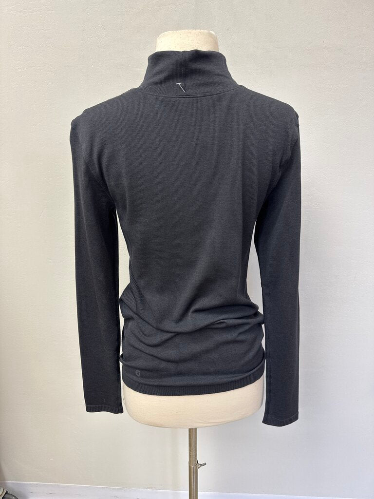 Lululemon Black Ribbed Turtleneck