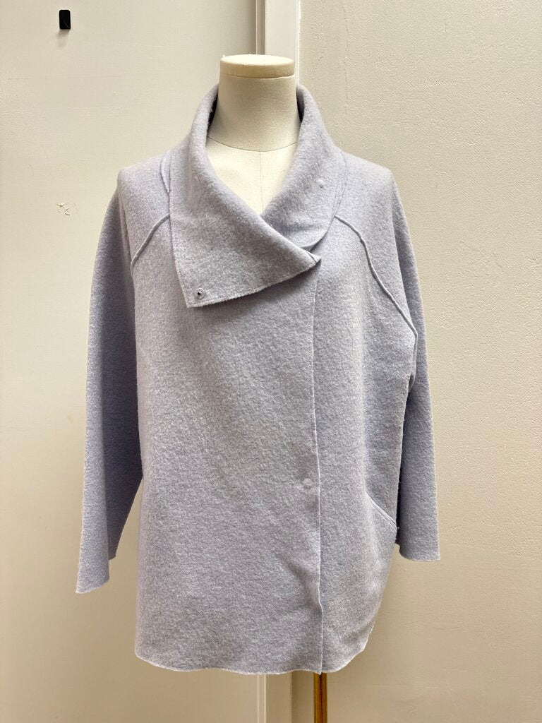 Eileen Fisher Ice Boiled Wool Coat