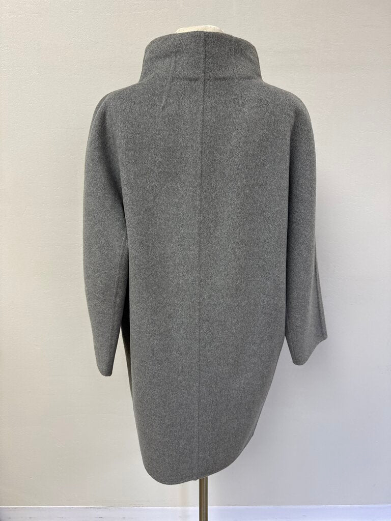 Loro Piana Grey Cashmere Car Coat