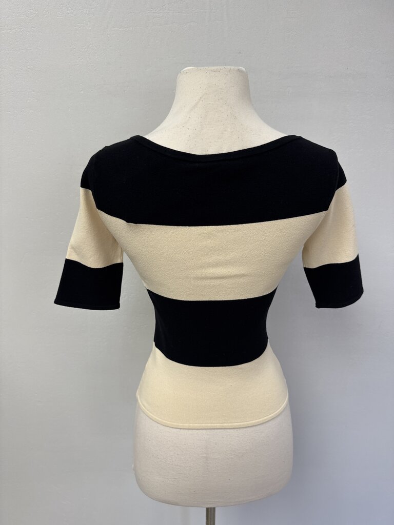 Posse Black and Bone Top NWT