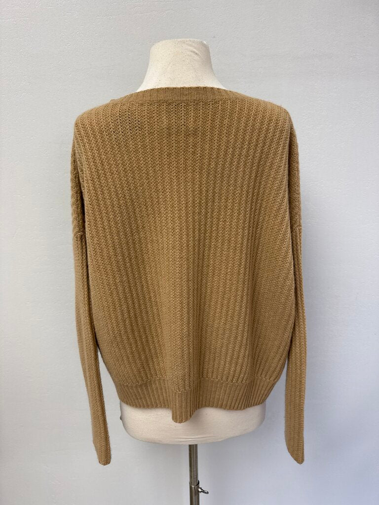 Allude Tan Knit Sweater