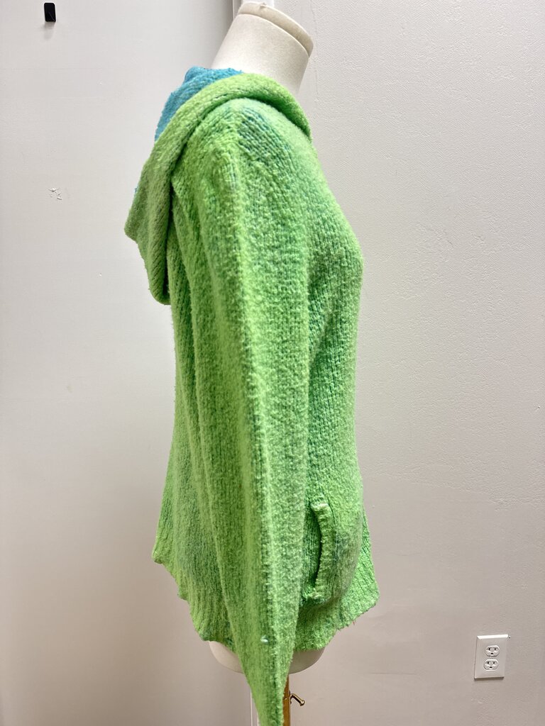 Avant Toi Green Hoodie Cashmere Jacket