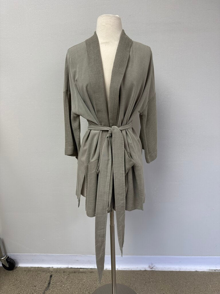 Ozai N Ku Khaki Open Jacket