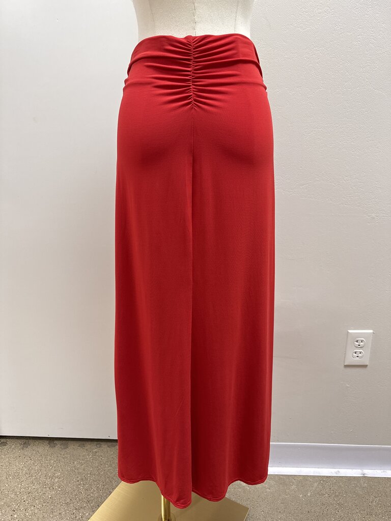 A.L.C. Red Jersey Skirt