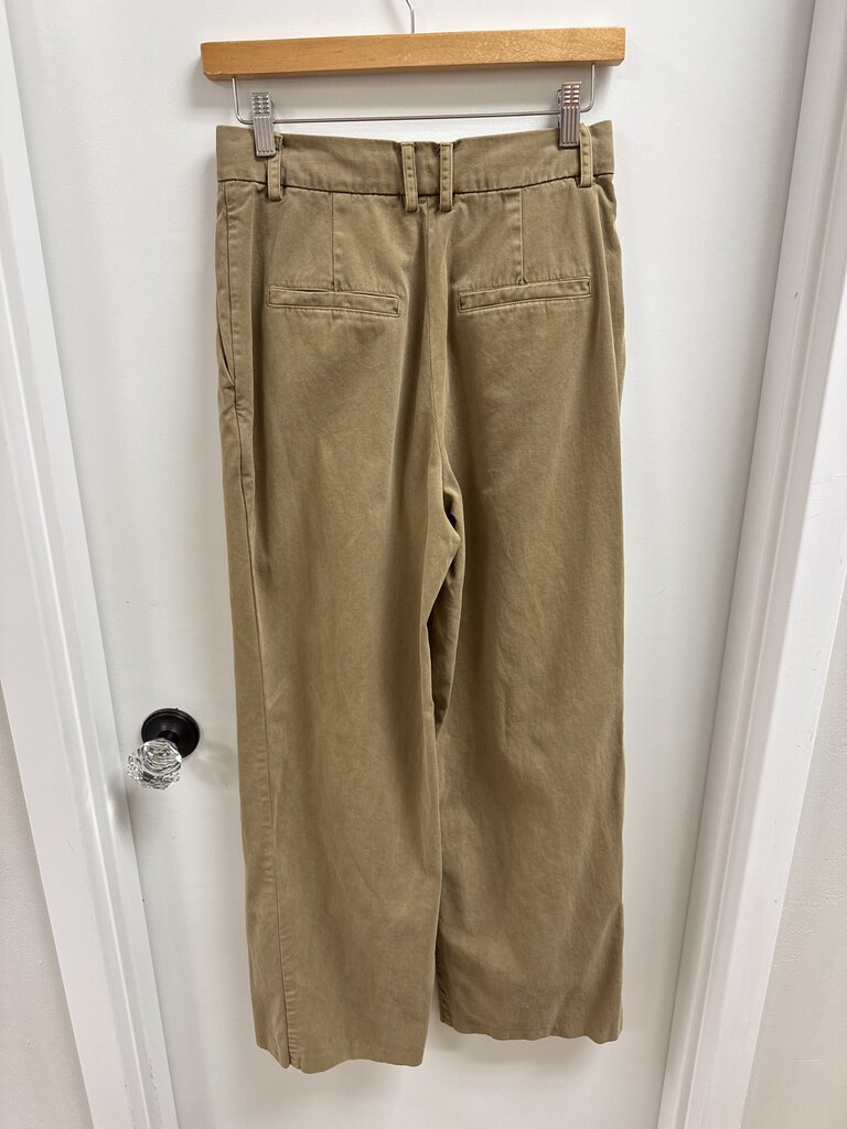 Staud Olive Pleated Chino