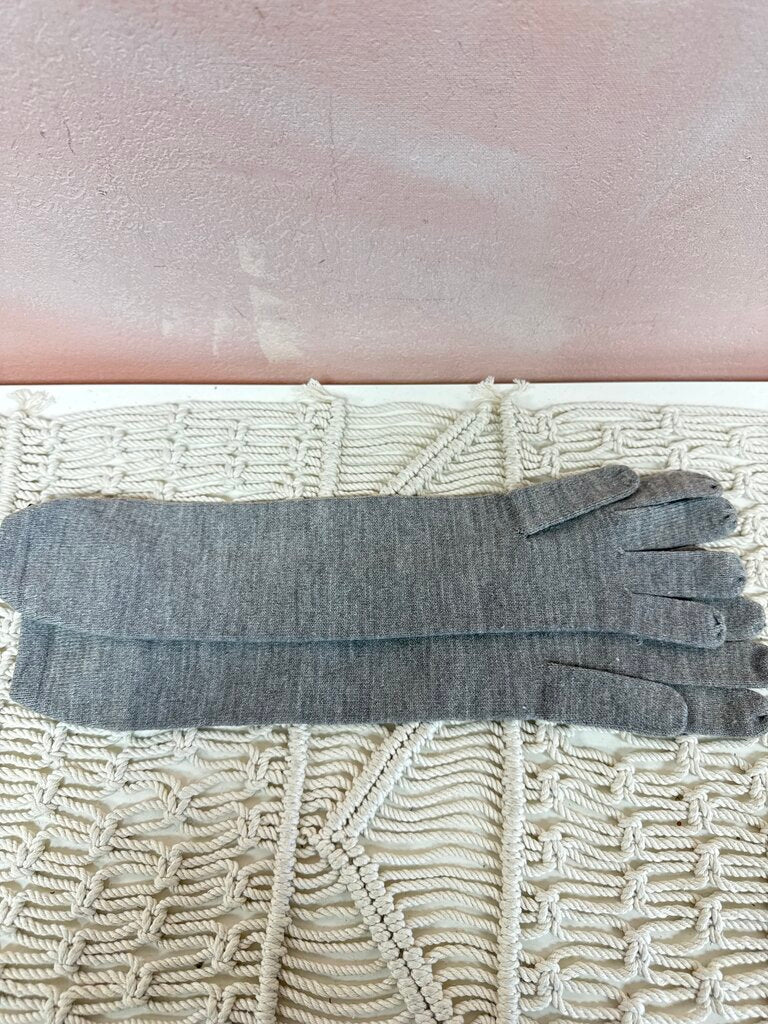 Nordstrom Grey Wool Gloves