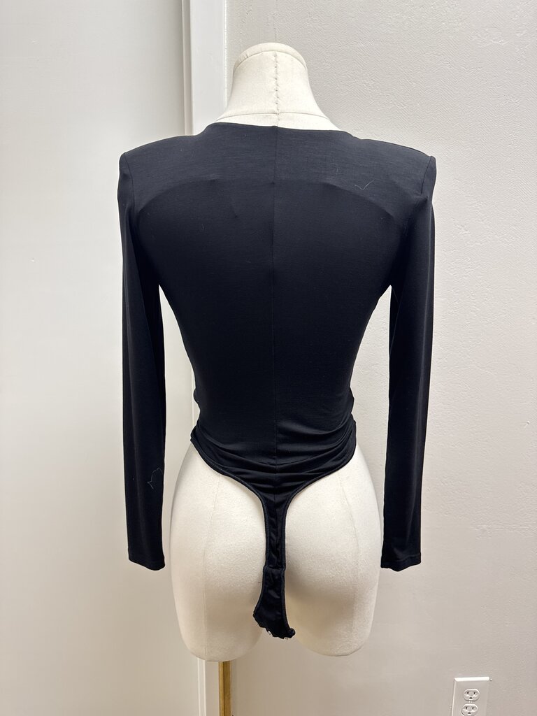 Undress Code Black Cut Out Bodysuit
