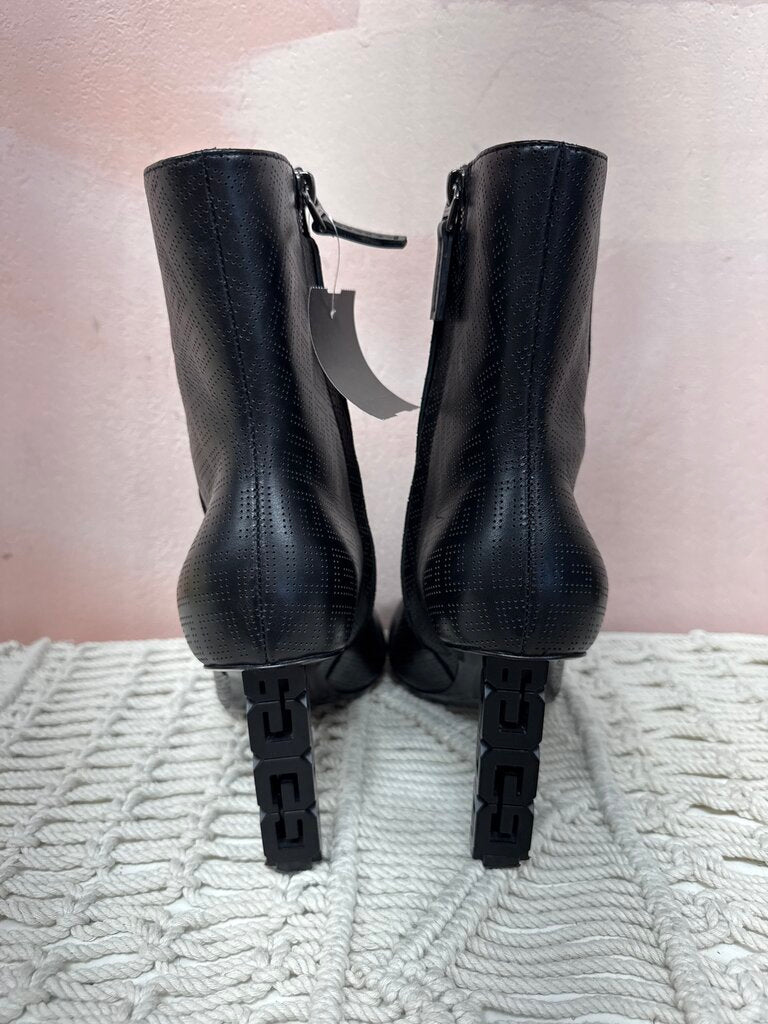 Givenchy G Cube Monogram Perforated Leather Boot w/Box