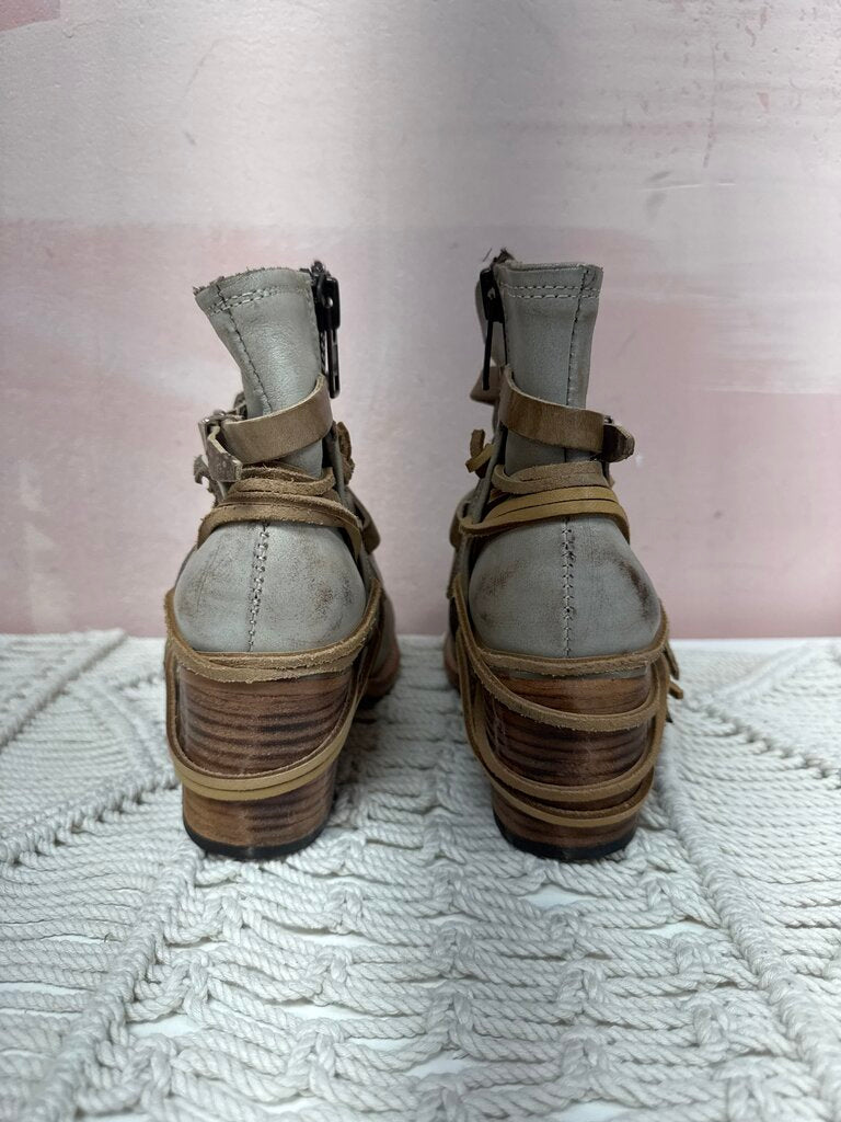 Free Bird Grey Bootie