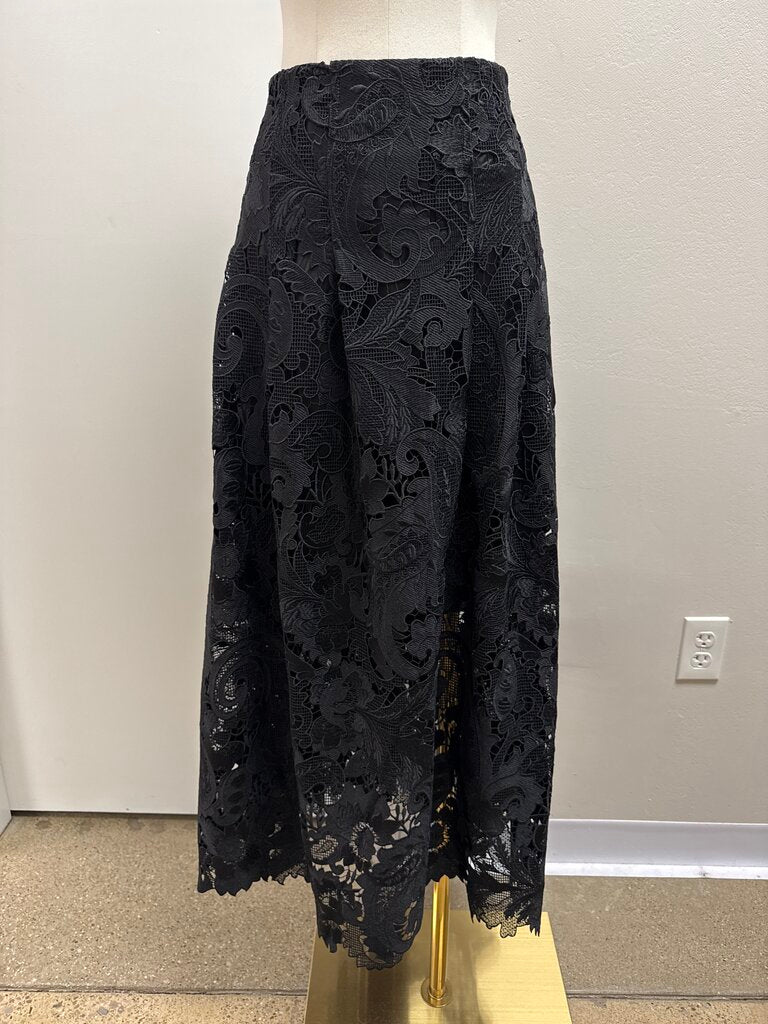 Natori Black Lace Ball Skirt