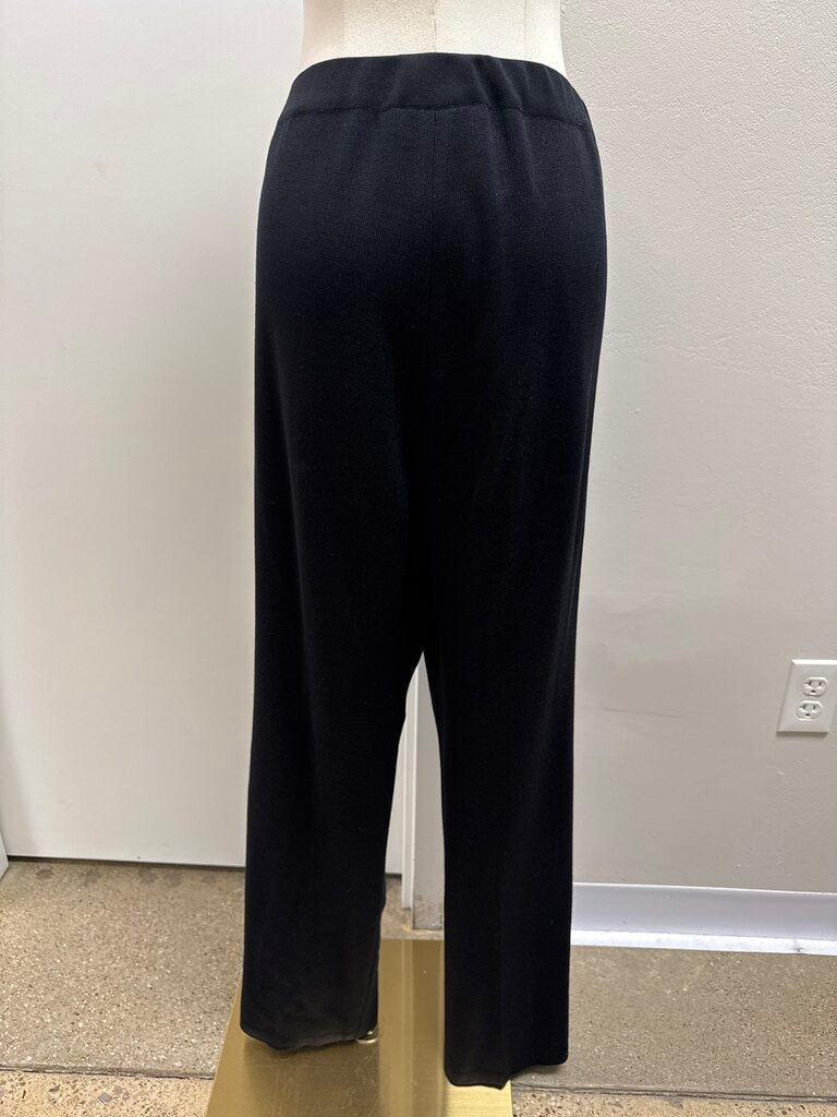 Misook Black Knit Pant
