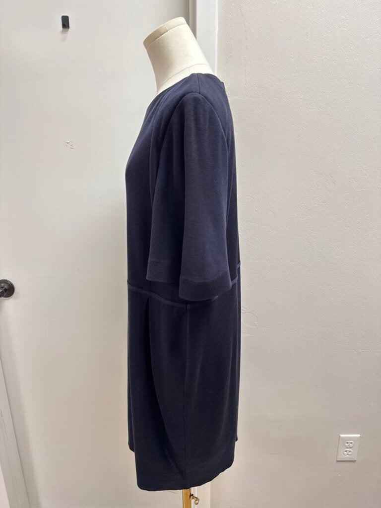 Misook Navy Knit Dress