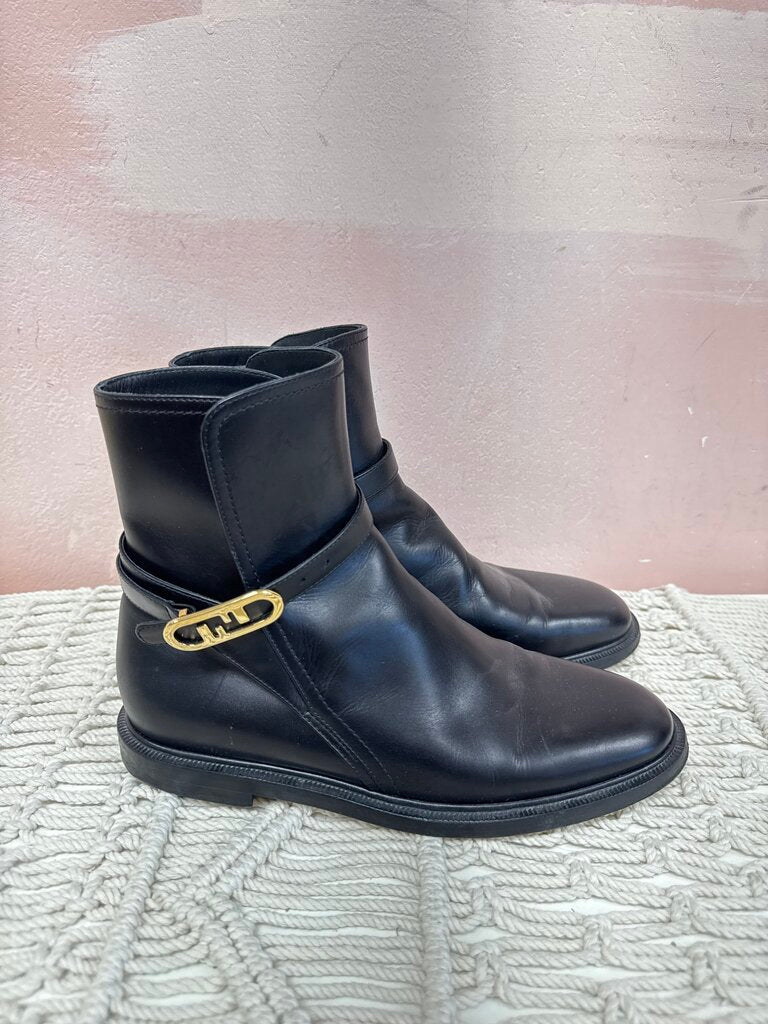 Fendi Black Ankle Boot