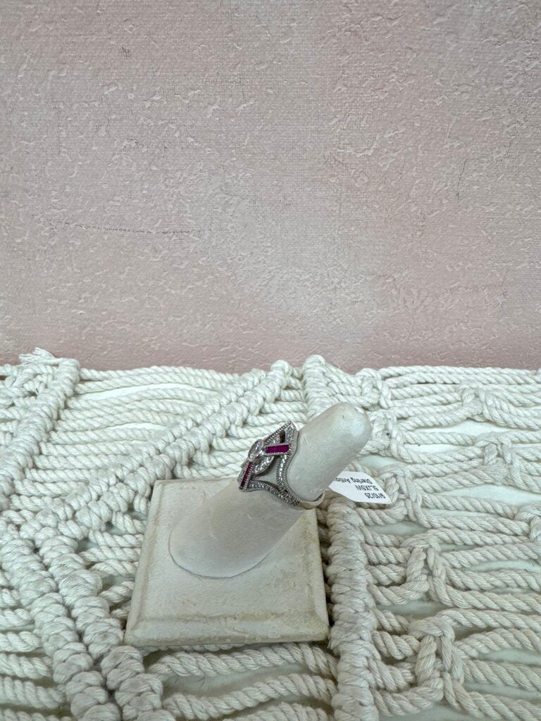 Sterling Antique Art Deco Ring