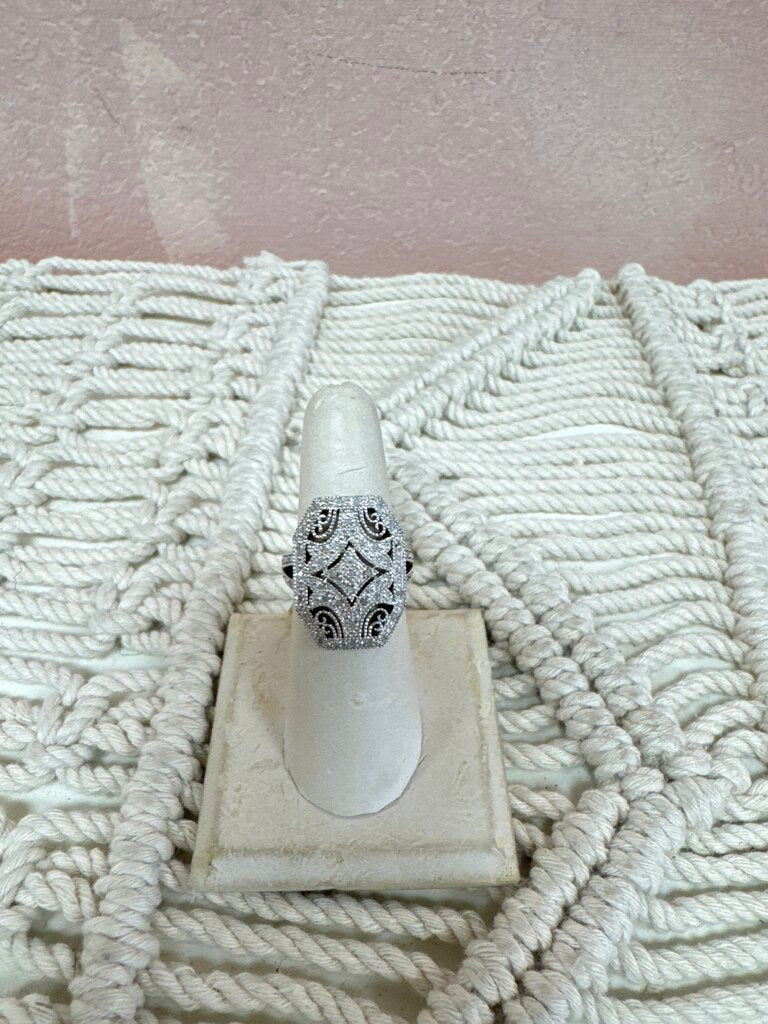 Sterling Art Deco Ring