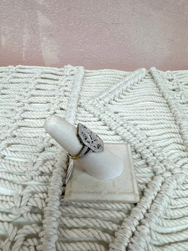 Sterling Art Deco Ring