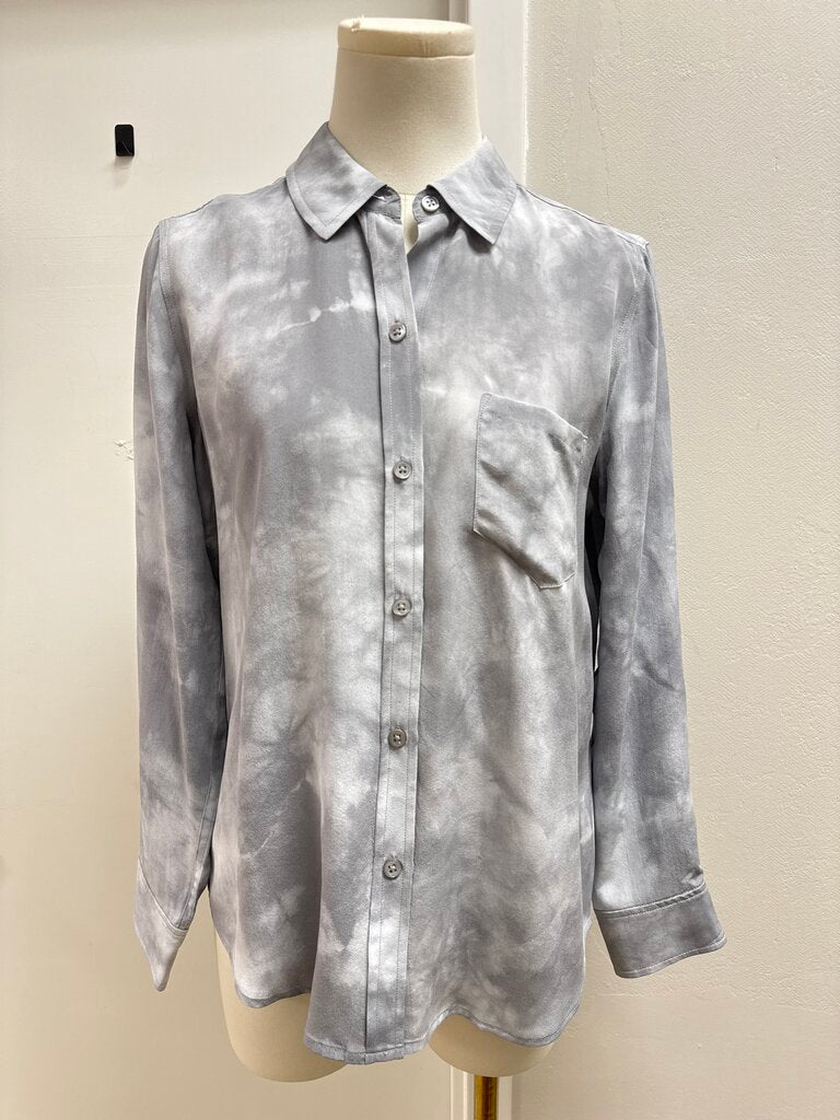 Rails Grey Tie Dye Button Up NWT