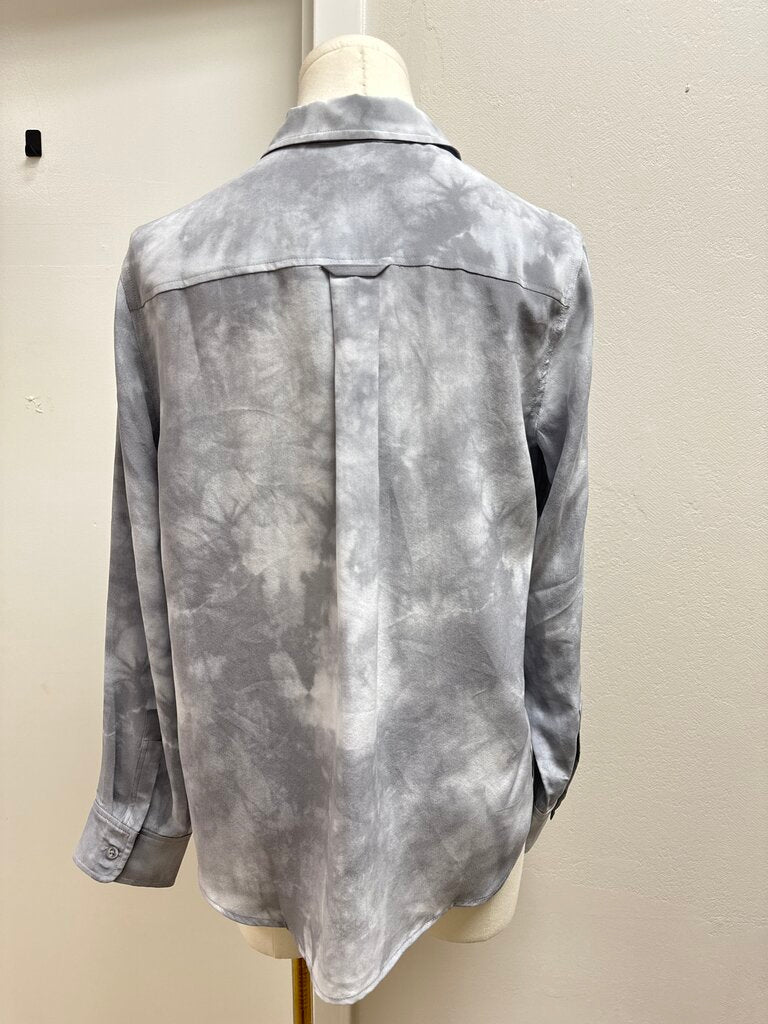 Rails Grey Tie Dye Button Up NWT