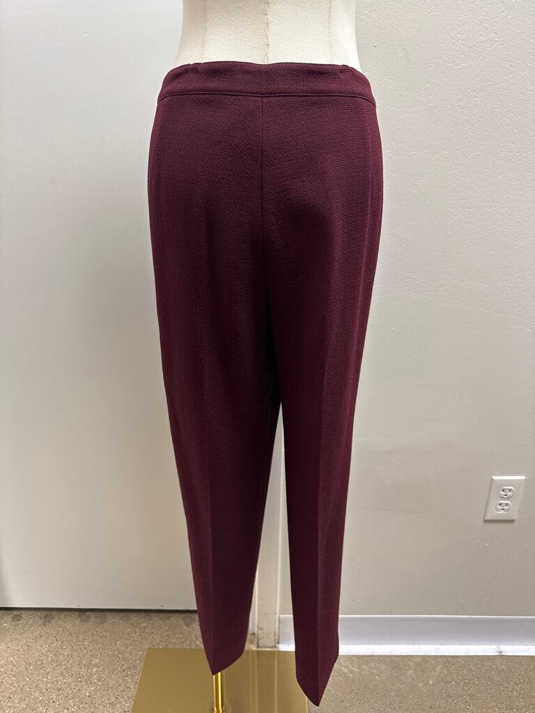 Lafayette 148 Cabernet Trouser NWT