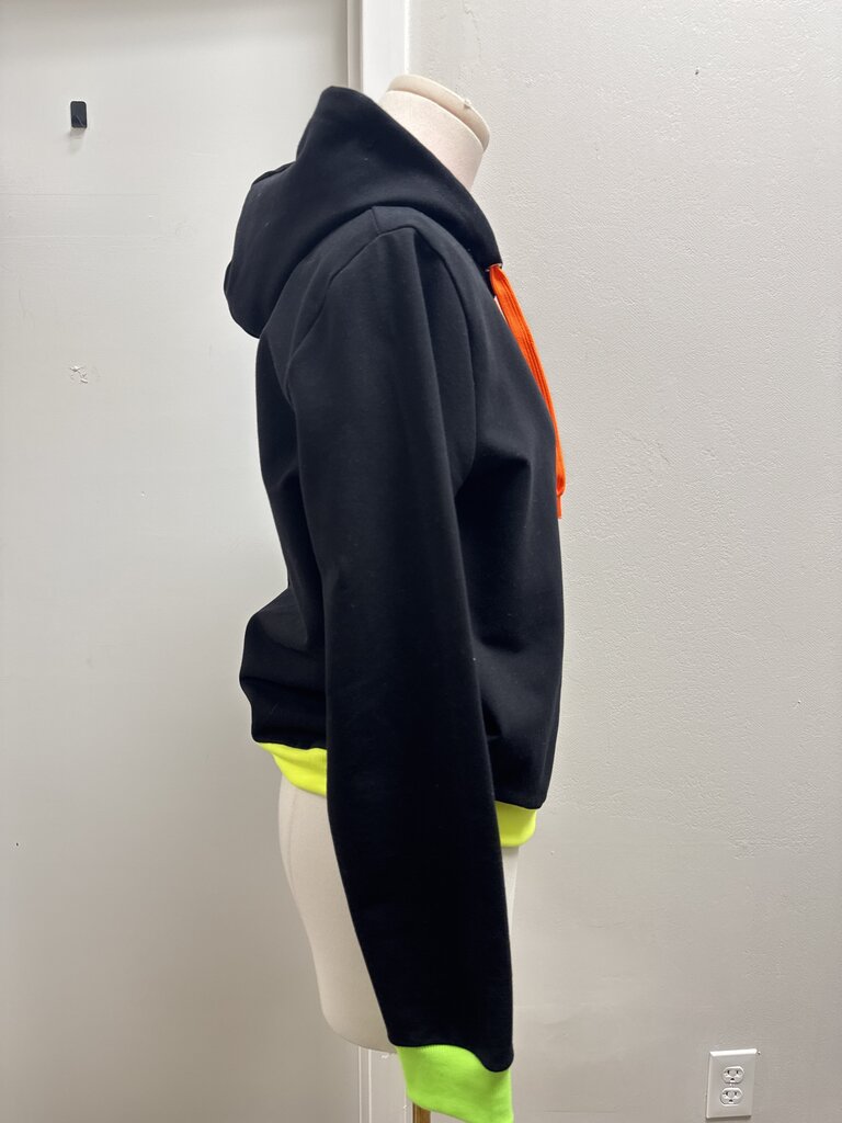 Moschino Swim Black Zip Up Jacket