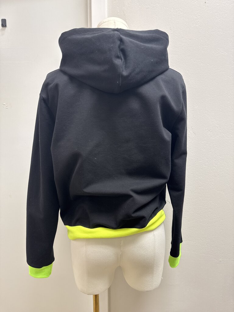 Moschino Swim Black Zip Up Jacket