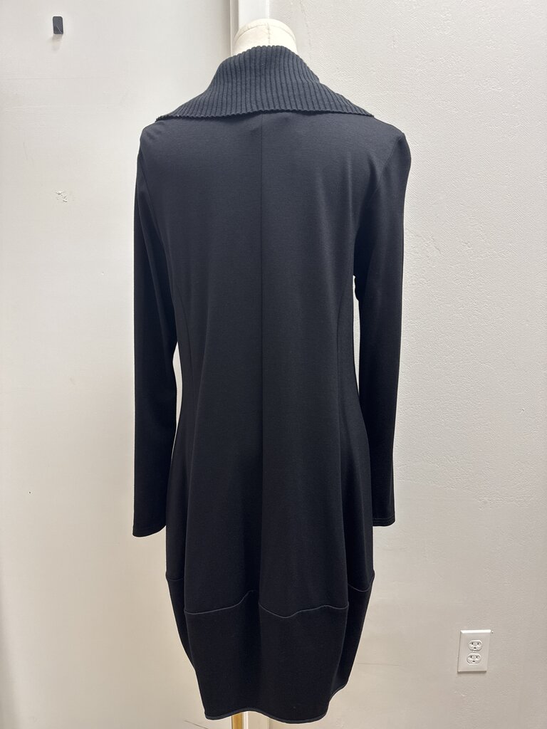 NY 77 Black Midi Dress