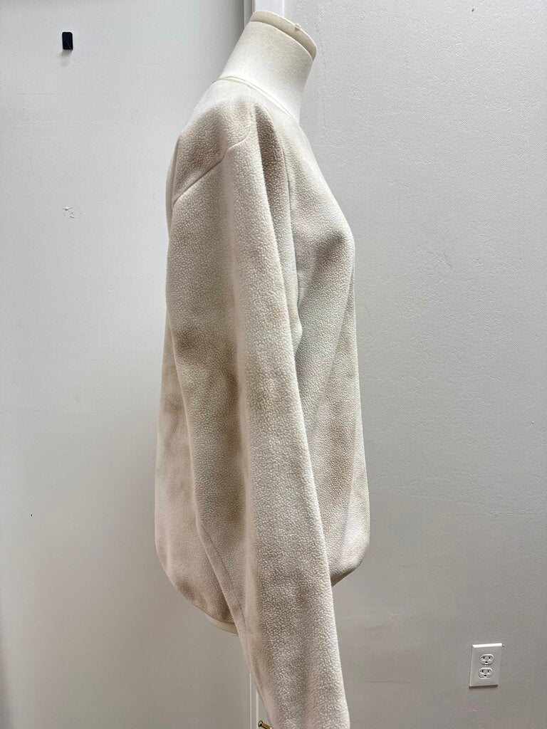 Lululemon Cream Tie Dye Fleece Top