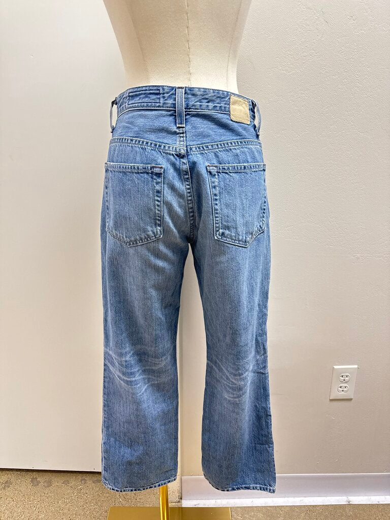 AG Blue Straight Leg Jean