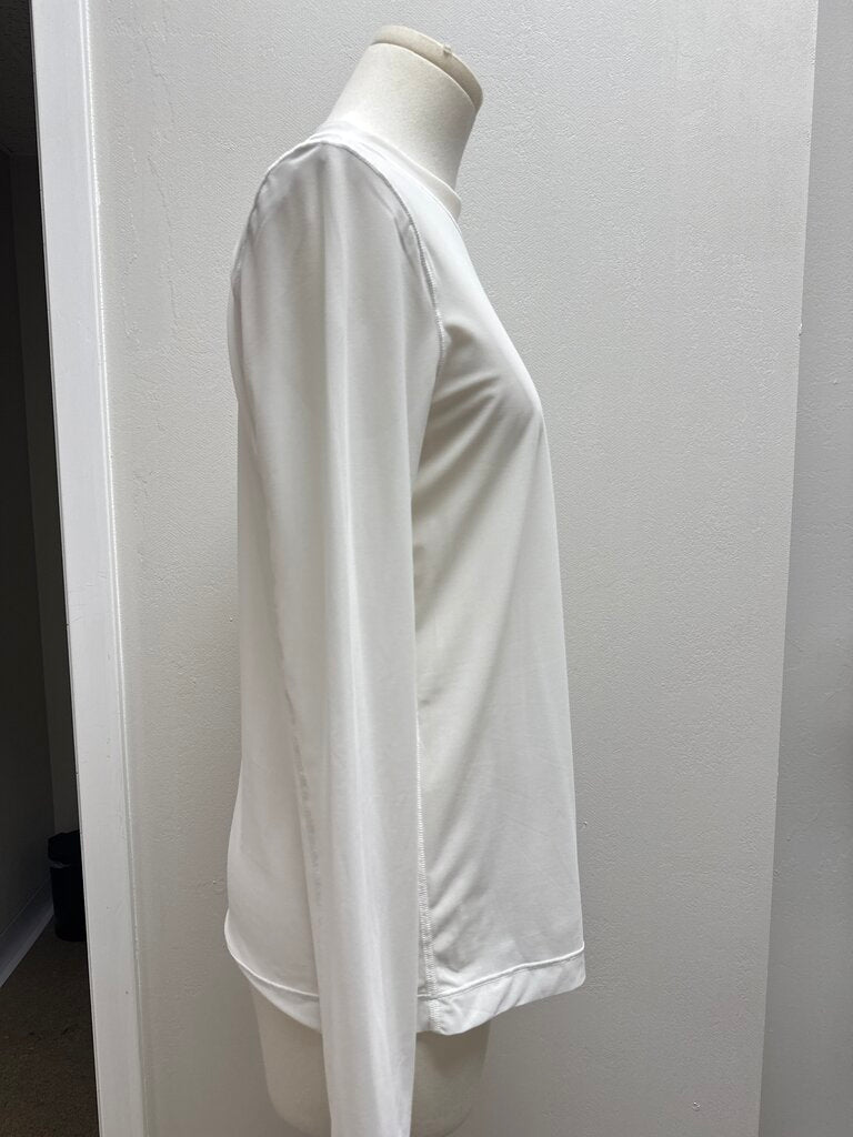 Lululemon White Sheer Tee