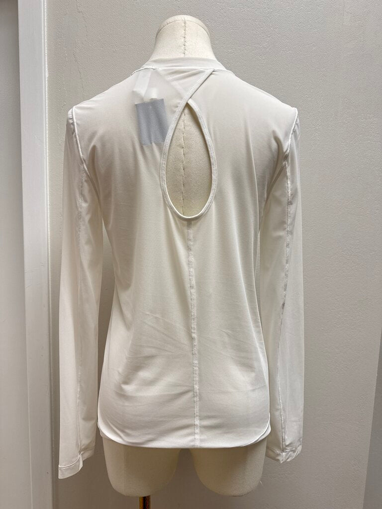 Lululemon White Sheer Tee
