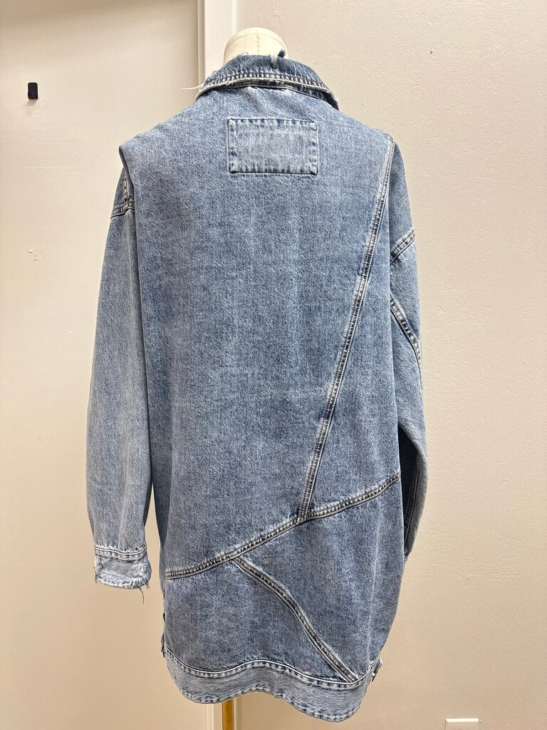 MarcellaModa Denim Long Jacket