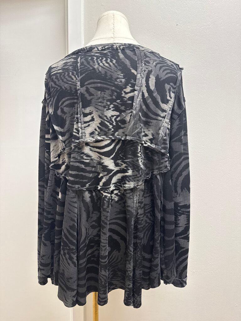 Dress to Kill Grey/Black Tunic