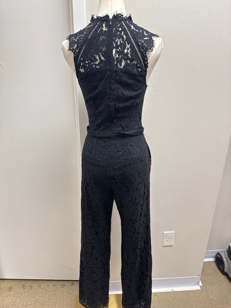 Generation Love Black Lace Jumpsuit NWT