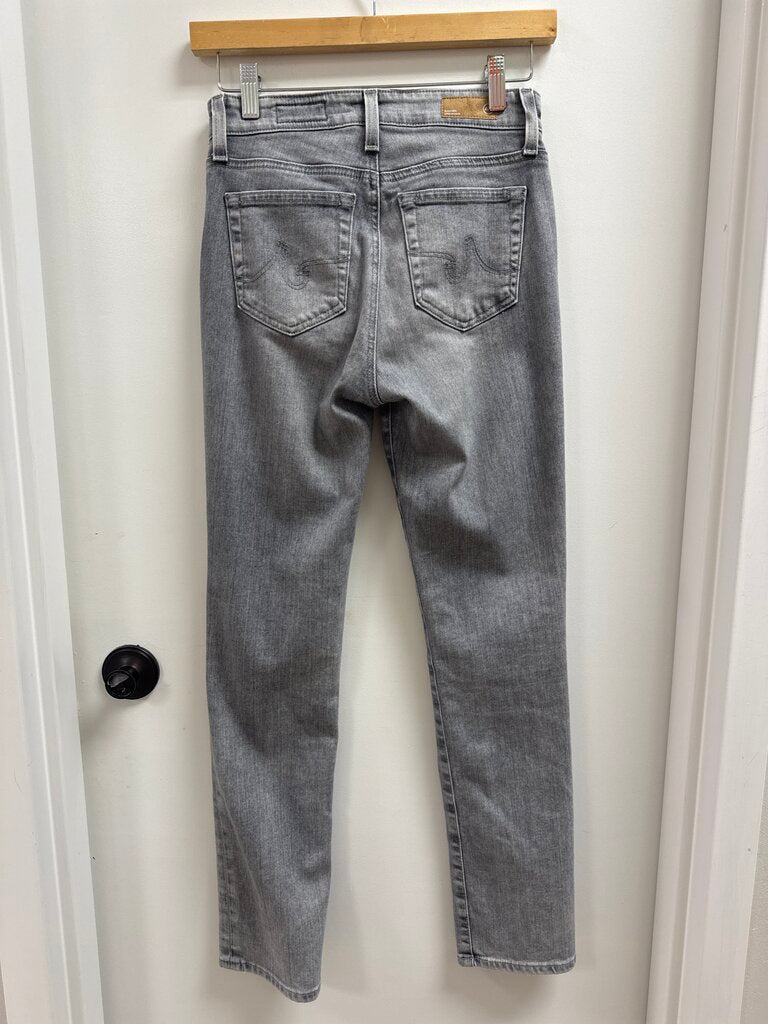 AG Grey Straight Leg Jean