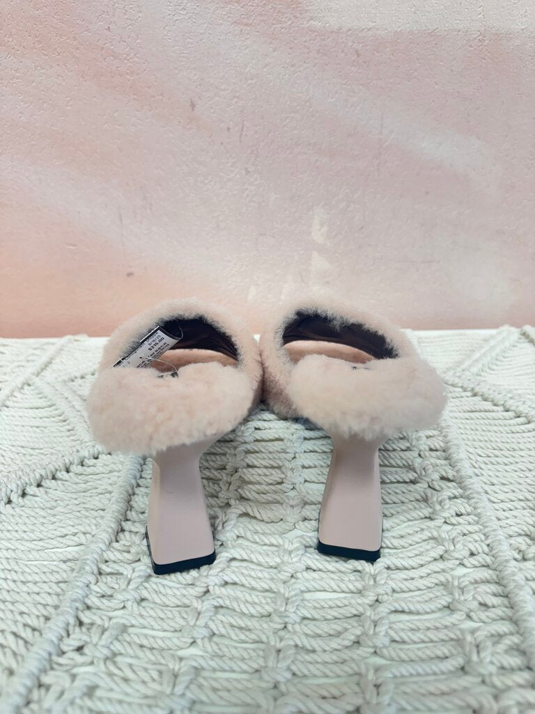 Versace Medusa Shearling Slides