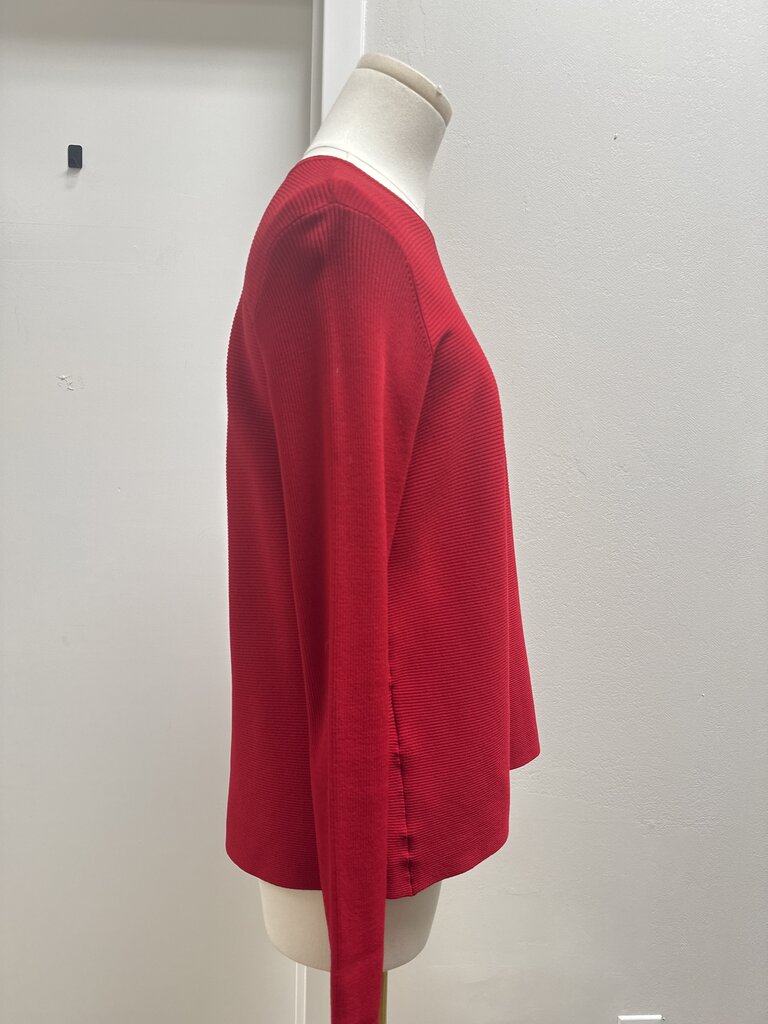 Derek Lam Red Ribbed Tunic