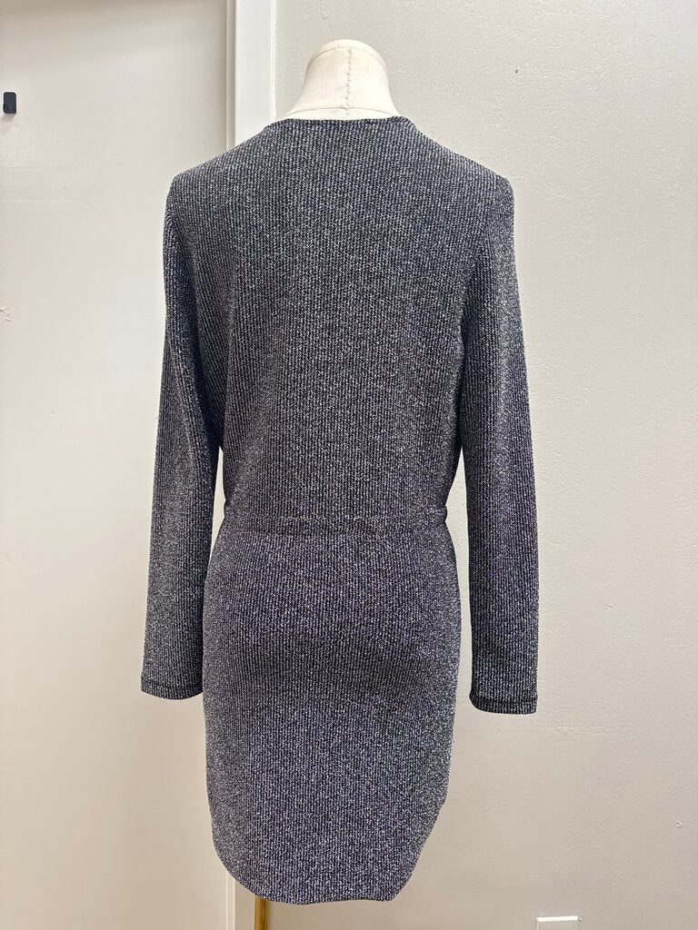 IRO Silver Mini Dress