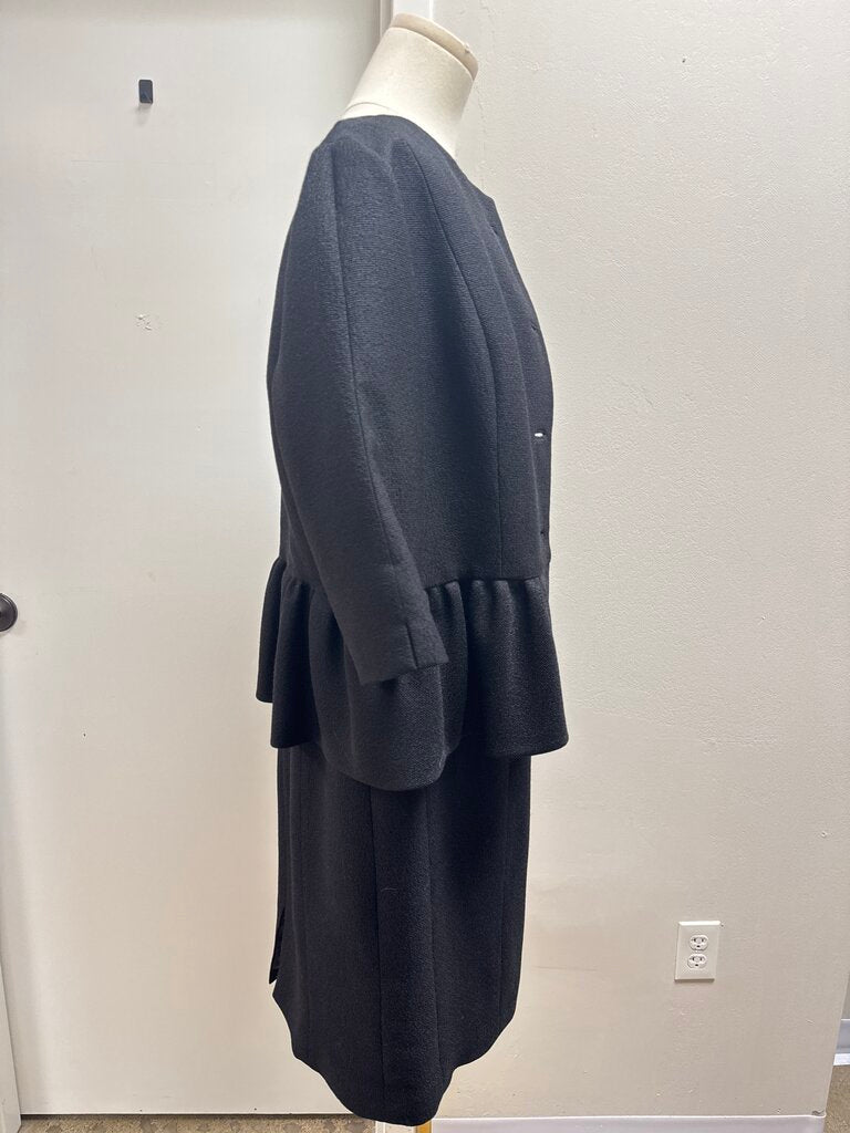 Tom and Linda Platt Black Cocktail Dress w/ Matching Jacket