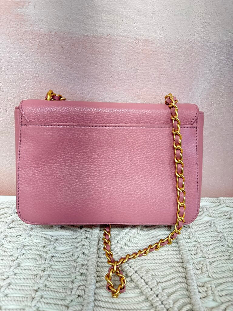 Tory Burch Pink Flap Bag