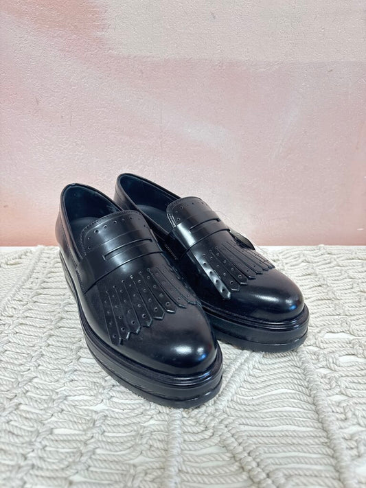 Hogan Black Platform Loafer