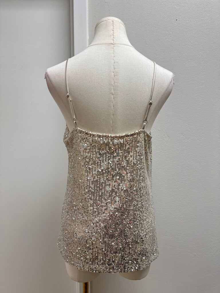 Fifteen Twenty Silver Sequin Tank