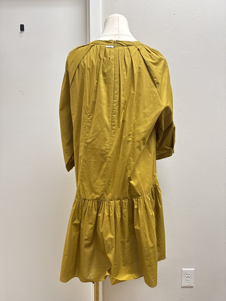 Max Mara Mustard Midi Dress