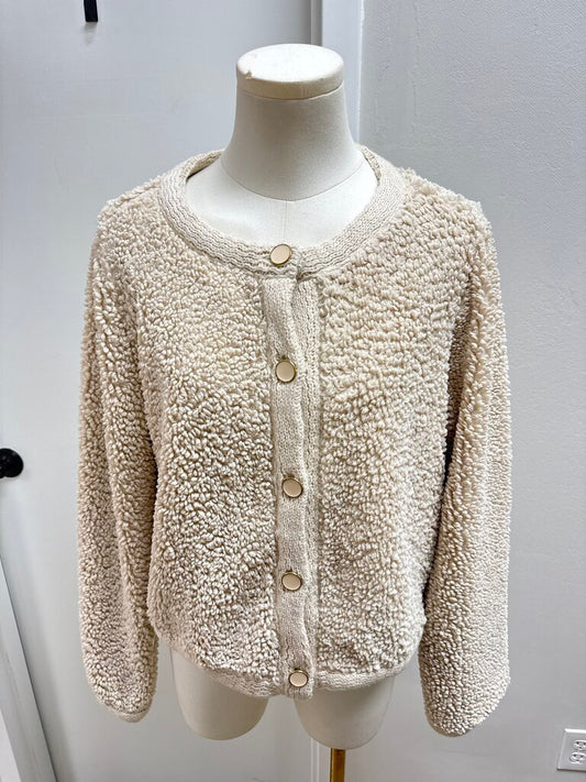 Sanctuary Cream Knitted Jacket
