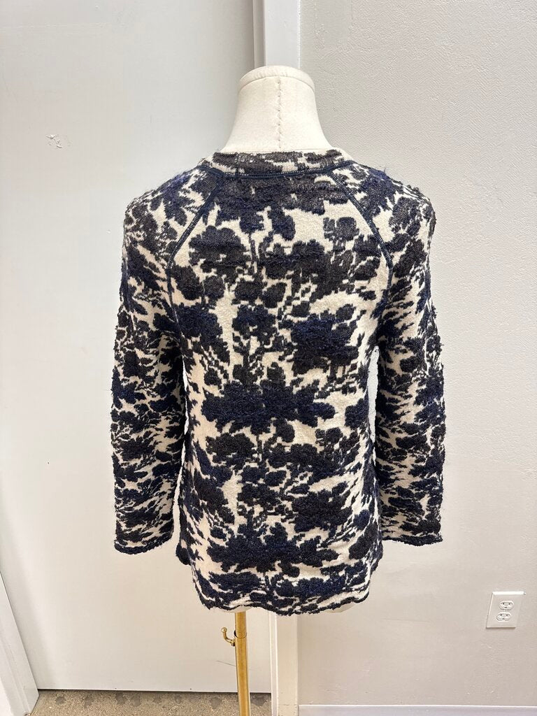 Tory Burch Black and White Sweater